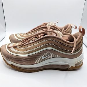 NIKE Women's Air Max 97 Ultra'17 Metallic Rose Gold 917704-600 Women's Size 6